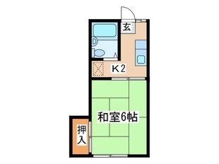 ウェーブ百川３の物件間取画像